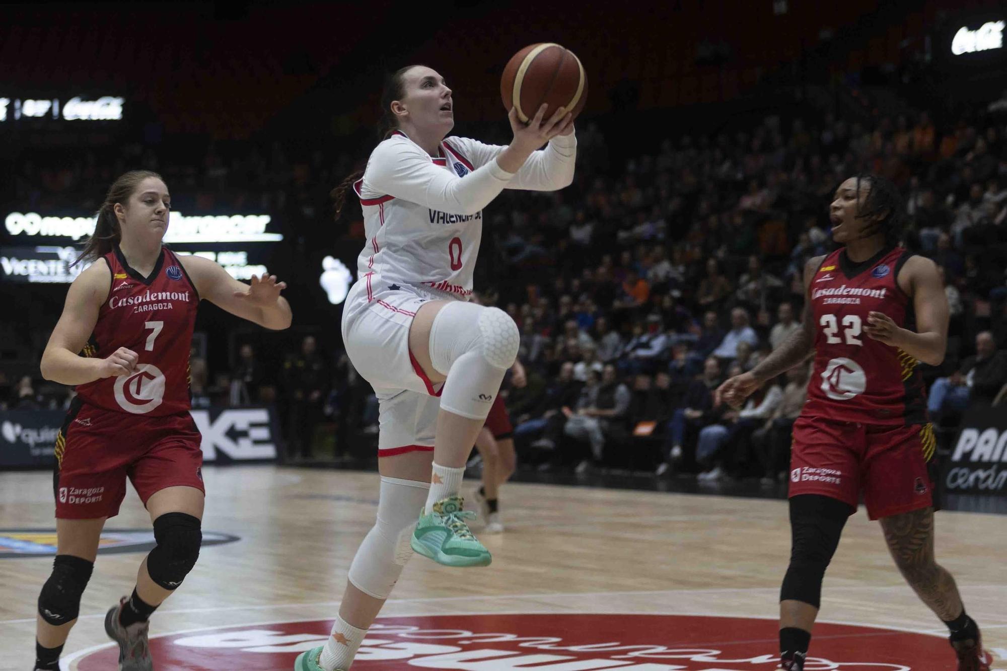 Valencia Basket - Casademont Zaragoza de Euroleague Women.