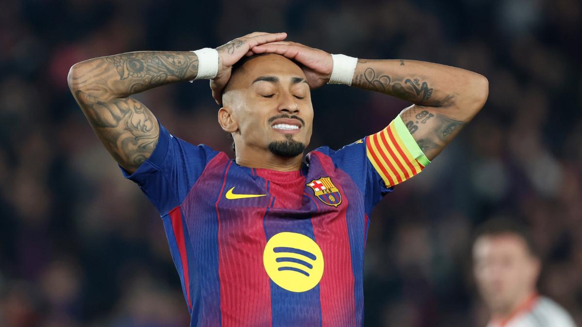 Alineación del FC Barcelona contra Osasuna en la Liga