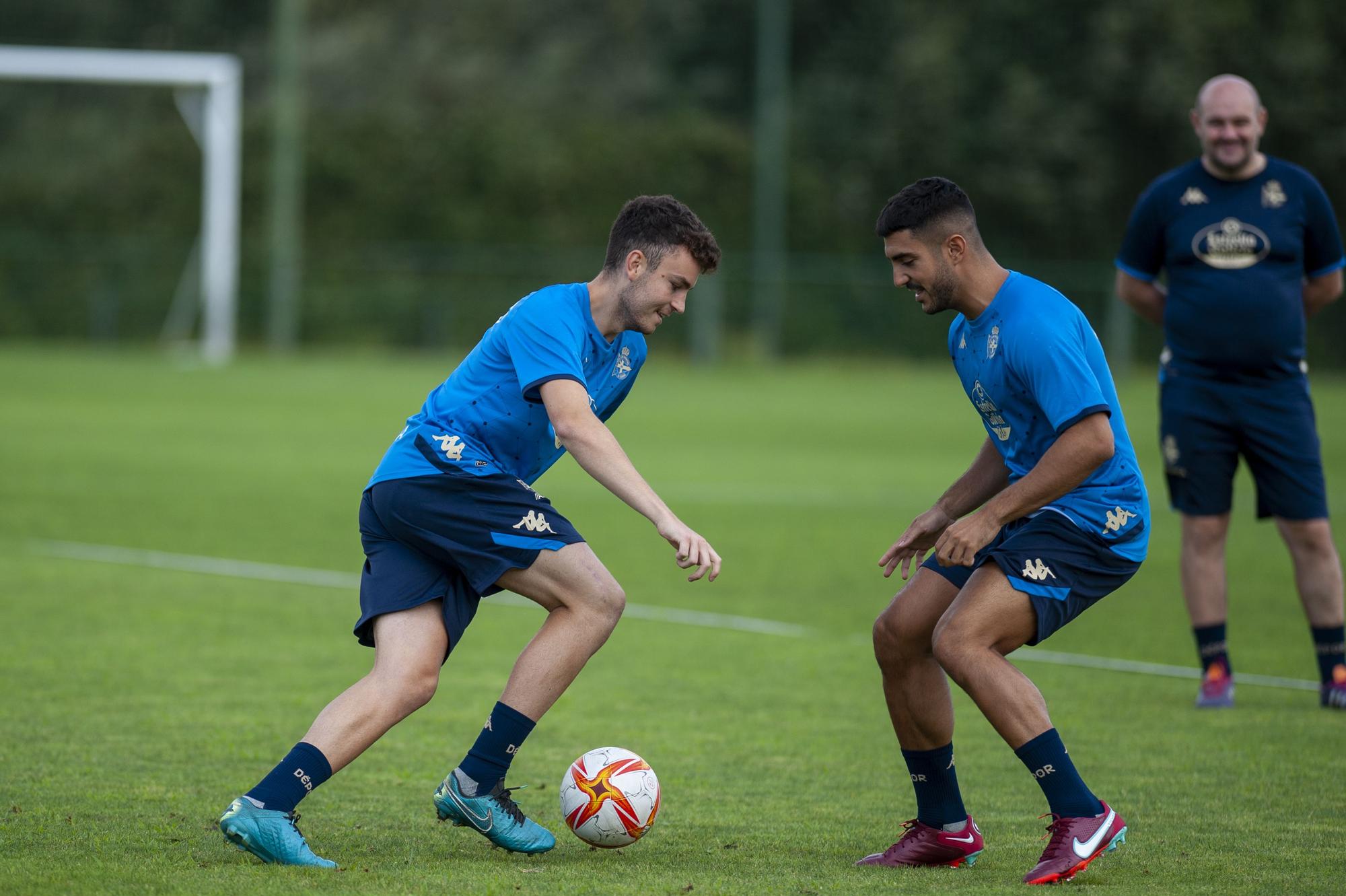 El Fabril inicia la pretemporada con su primer entrenamiento del curso 2022-23 en Abegondo