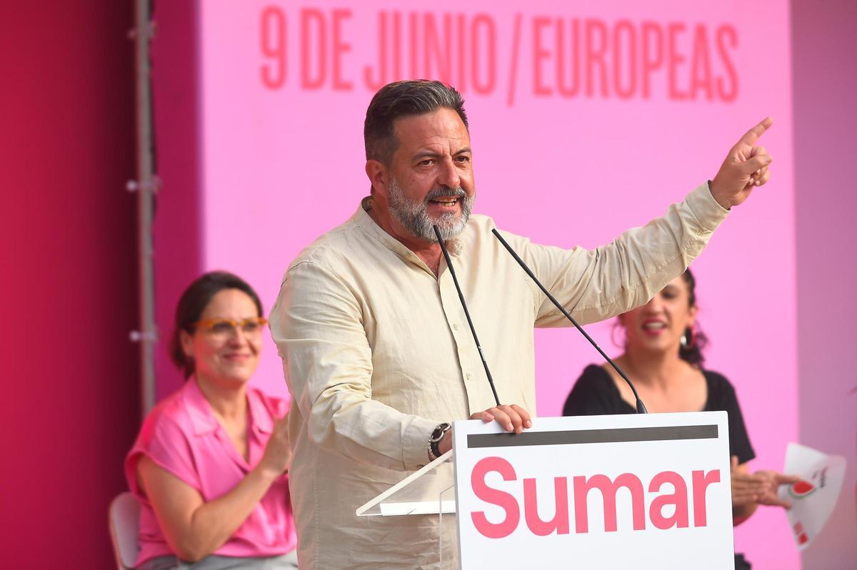 Manu Pineda, en la campaña.