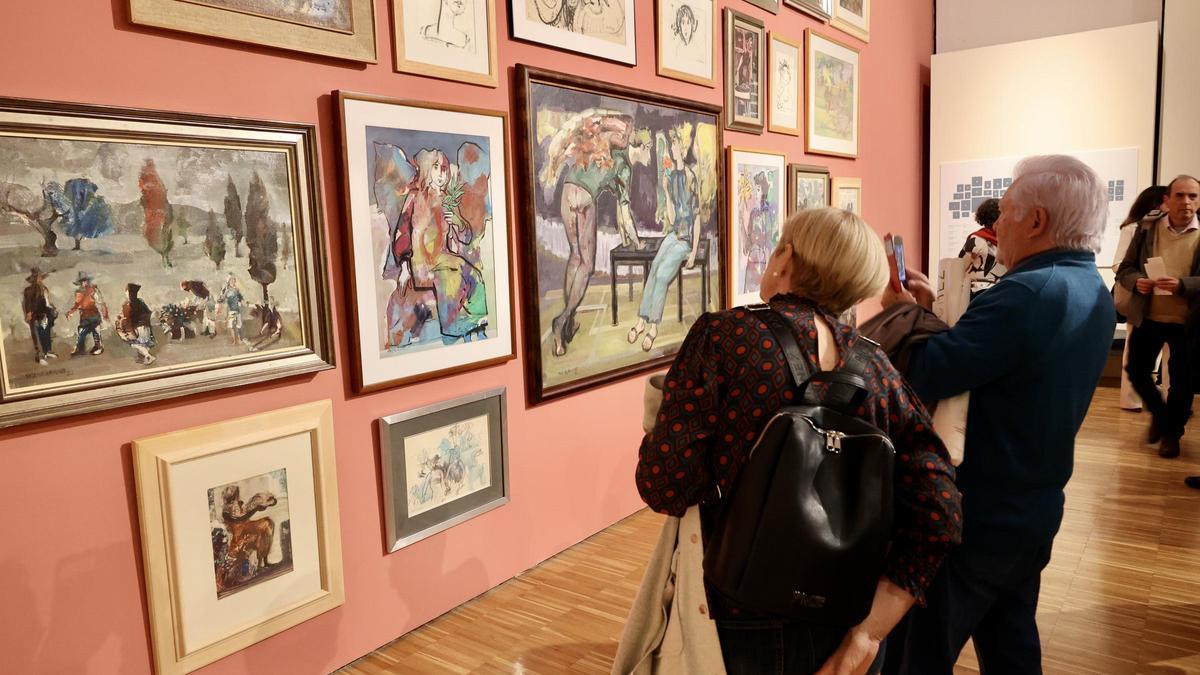 La exposición fue inaugurada este lunes por la tarde en el Mubam.