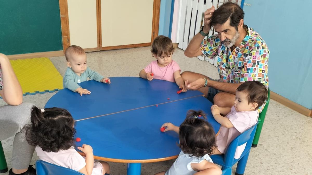 Una de las aulas de la Escuela Infantil Municipal de Monesterio