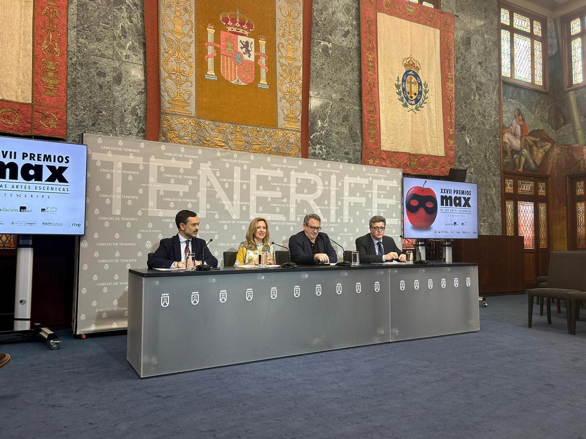 Detalle de la presentación de este lunes.