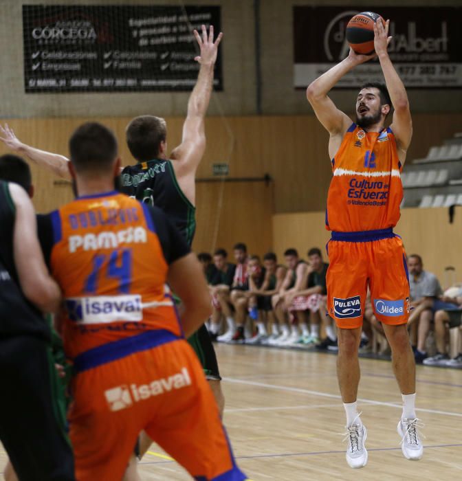 Amistoso pretemporada Joventut Valencia Basket