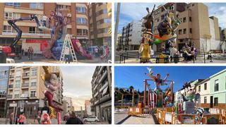 Castellón empieza la semana grande de Fallas: los monumentos toman ya las calles en cuatro municipios
