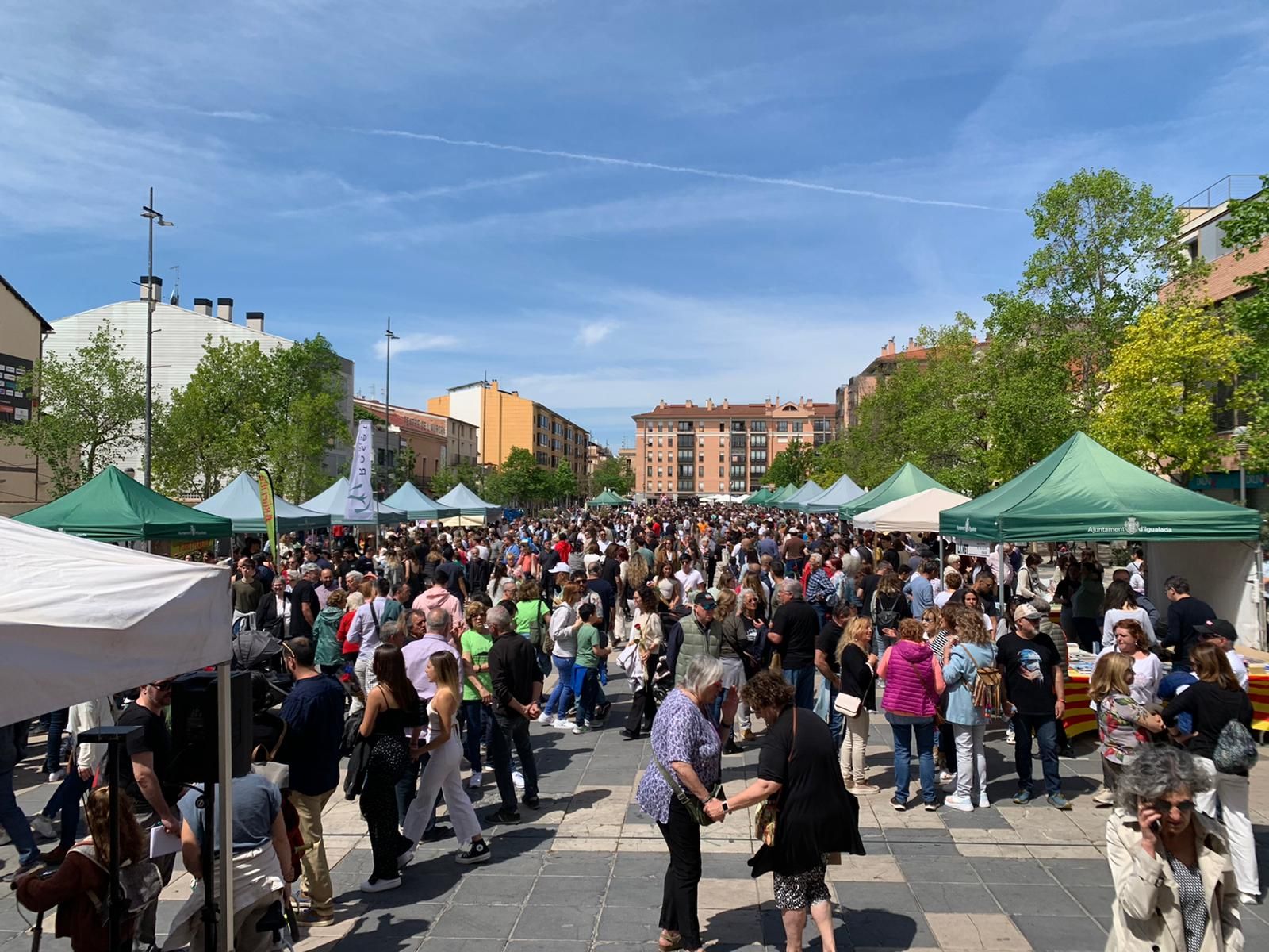 La diada de Sant Jordi 2023, a Igualada