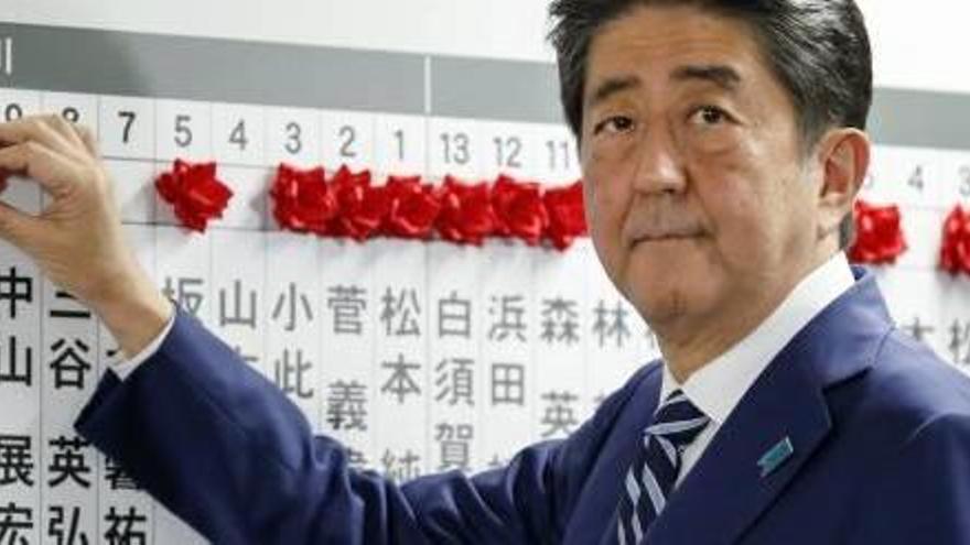 El japonès Shinzo Abe.