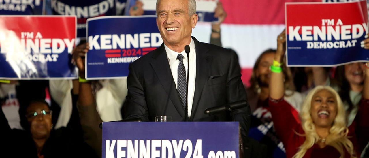 Robert Kennedy Jr., en una imagen promocional de su campaña.