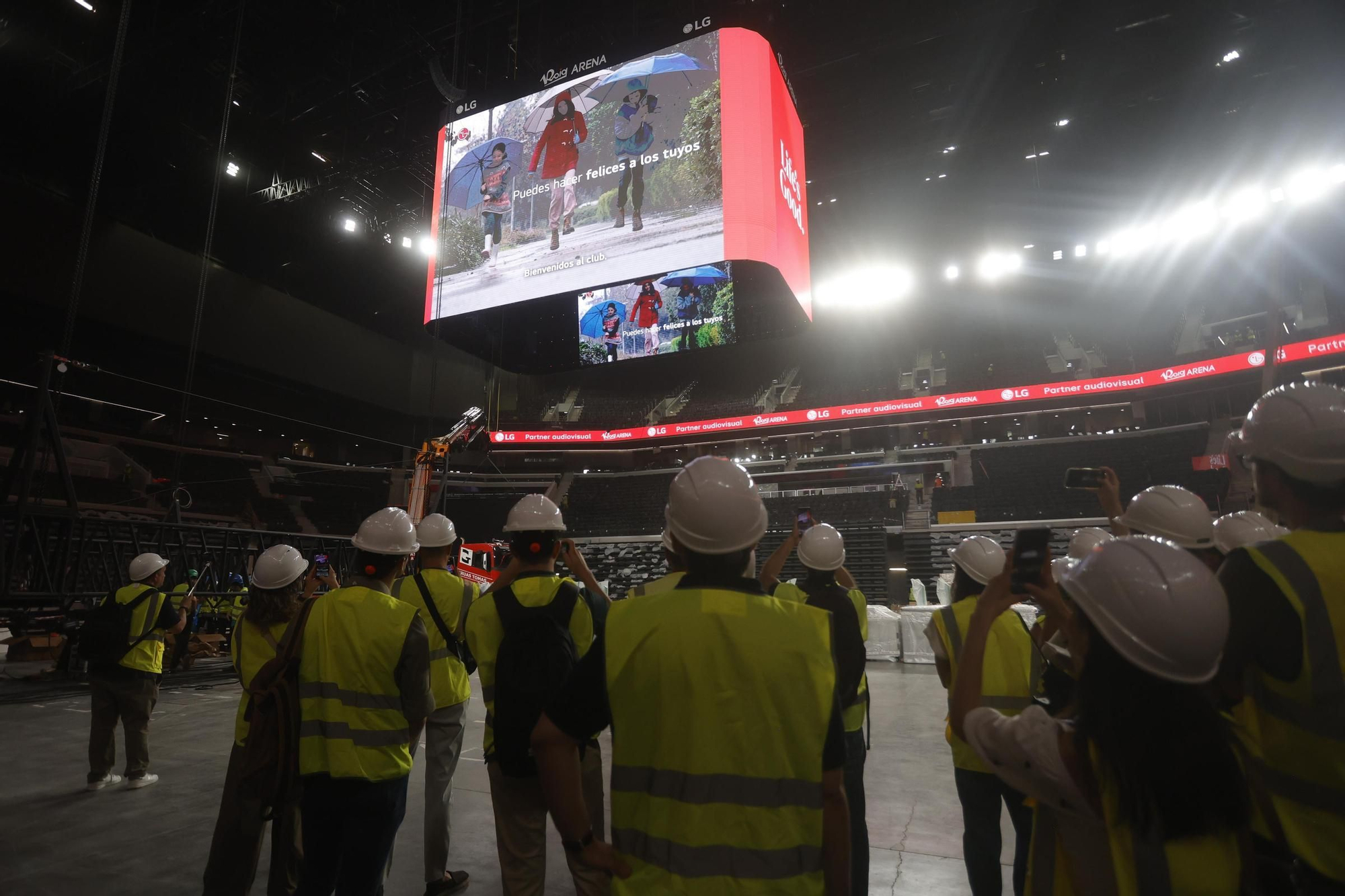 Obras del Roig Arena: Presentación del proyecto de innovación tecnológica