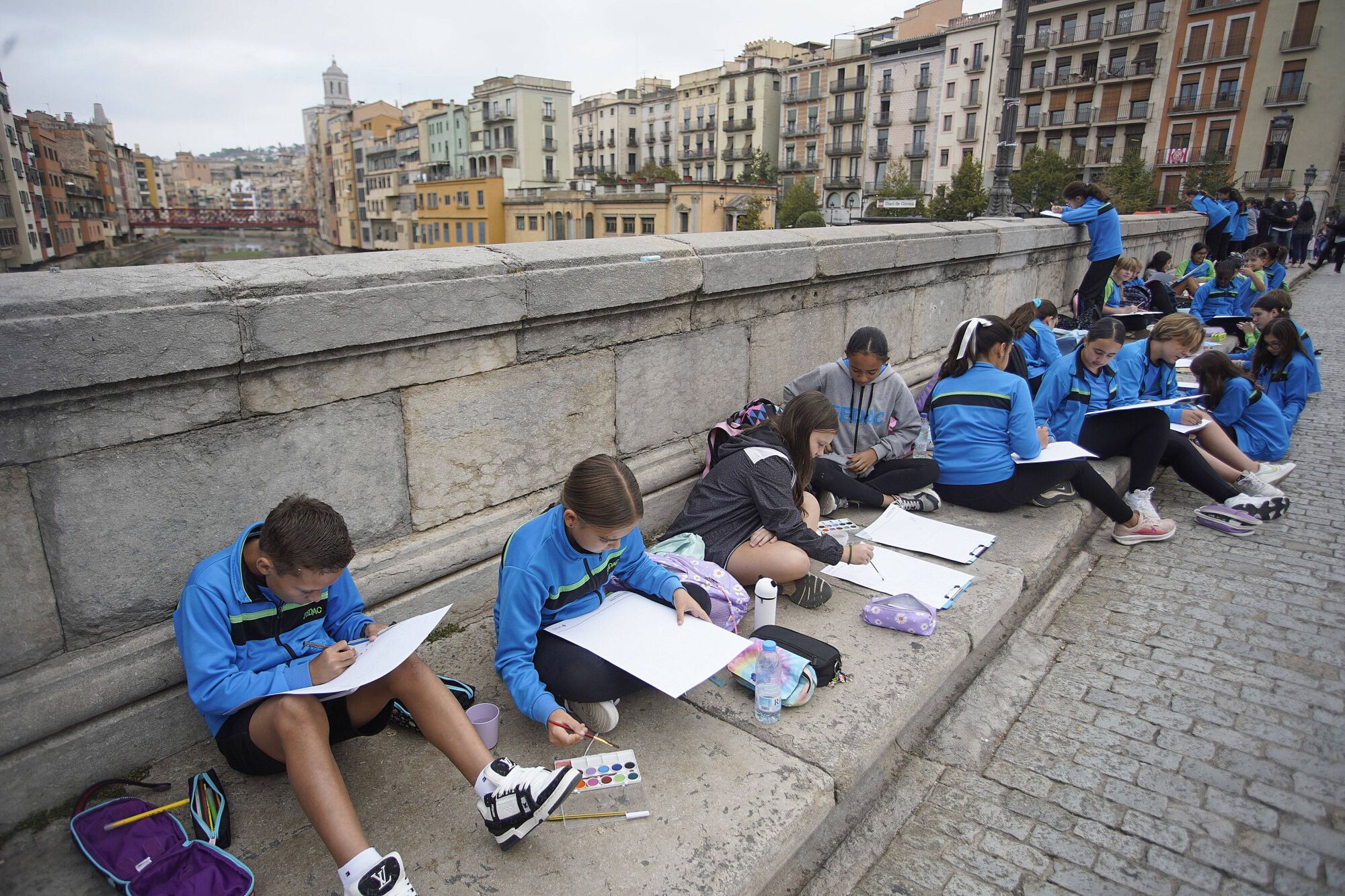 Girona barri vell 51è Concurs de Pintura Ràpida GEIEG Infantil i Juvenil.