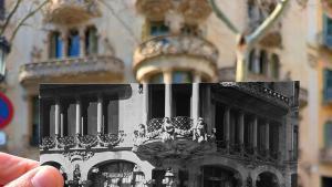 Una recaptura en la casa Lleó Morera de paseo de Gràcia.