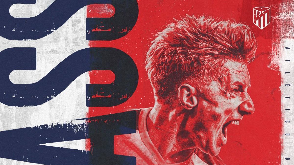 Daniel Wass: "Es un sueño venir al Atlético"