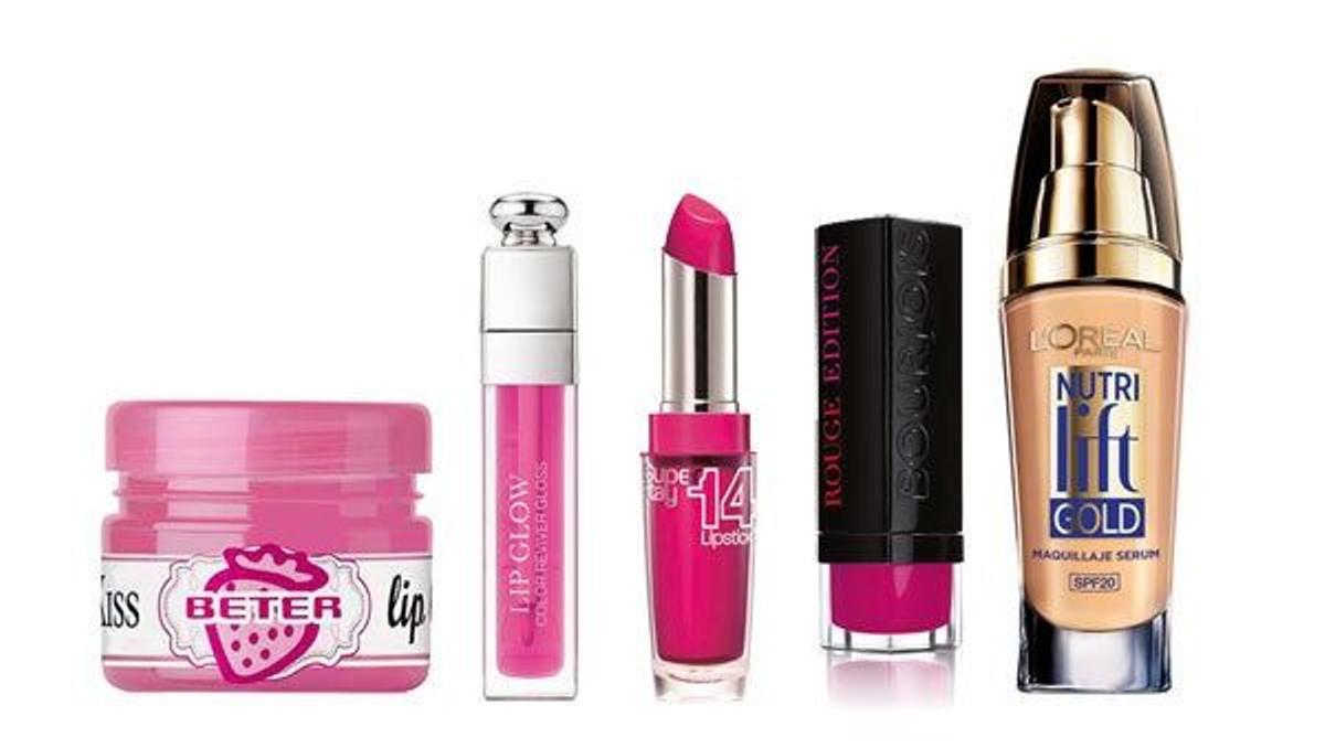 Labios fucsia