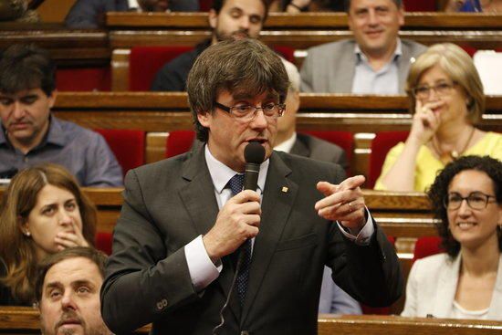 Debat al Parlament sobre el procés constituent