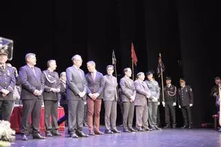 Murcia rinde homenaje a su Policía Local en la festividad de San Patricio