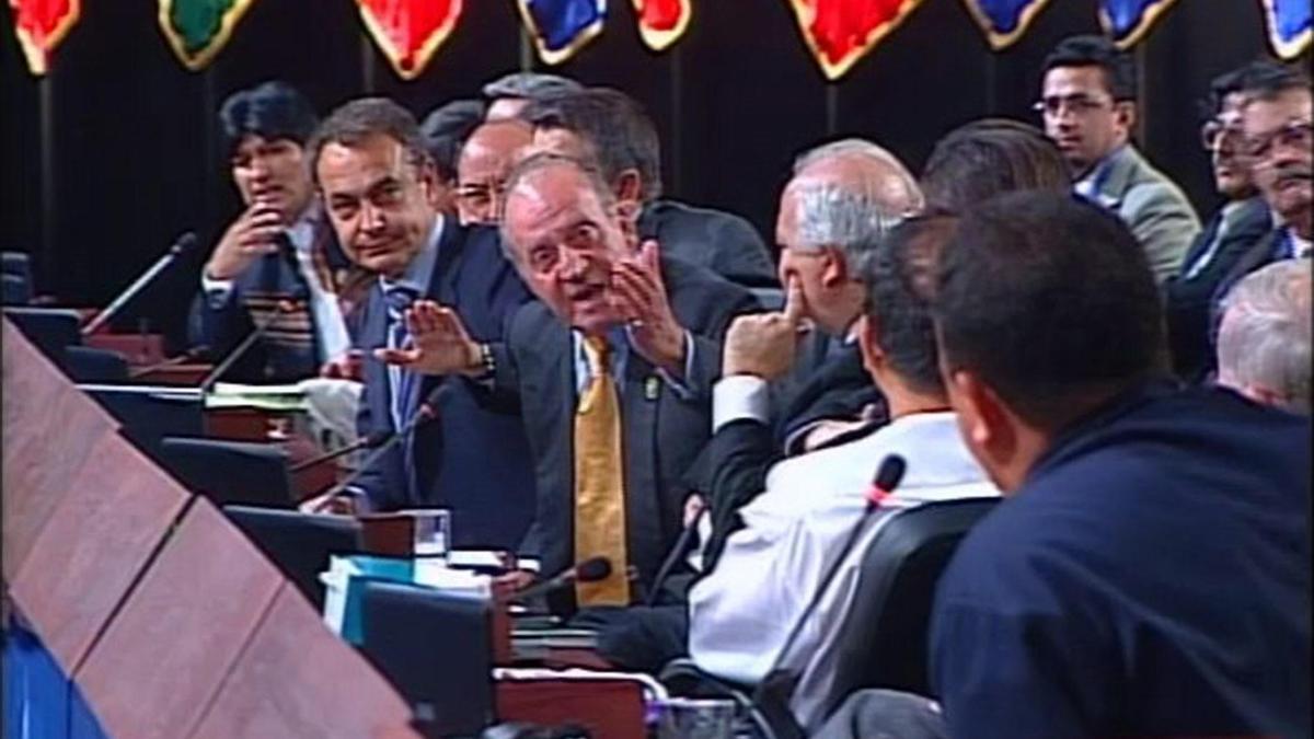 El mítico &quot;¿Por qué no te callas?&quot; de Juan Carlos I