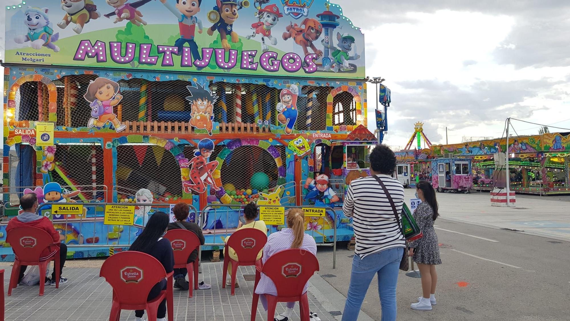 Abre la feria de primavera de Lucena