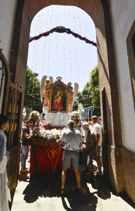 Procesión de la Virgen de Las Nieves en Agaete - La Provincia