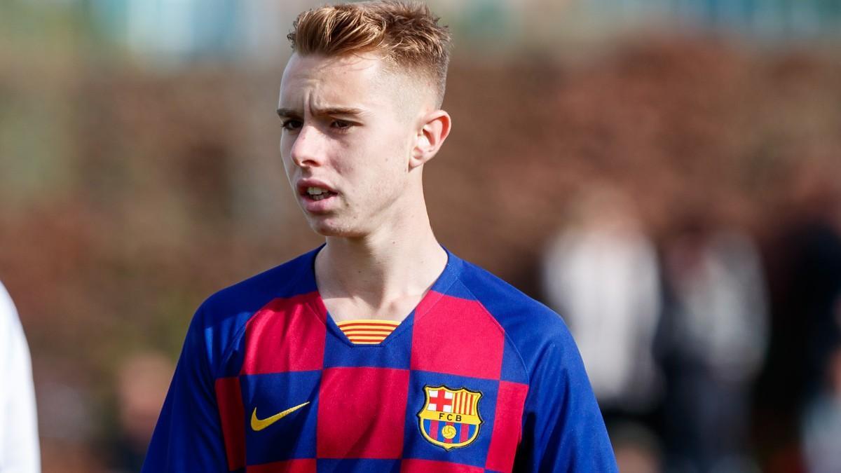 Peque vivió su etapa formativa entre el Cornellà y el Barça