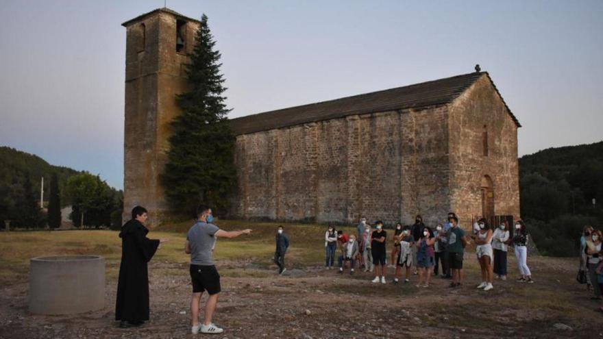 Olius estudia controlar l’accés a l’església de Sant Esteve amb codis QR