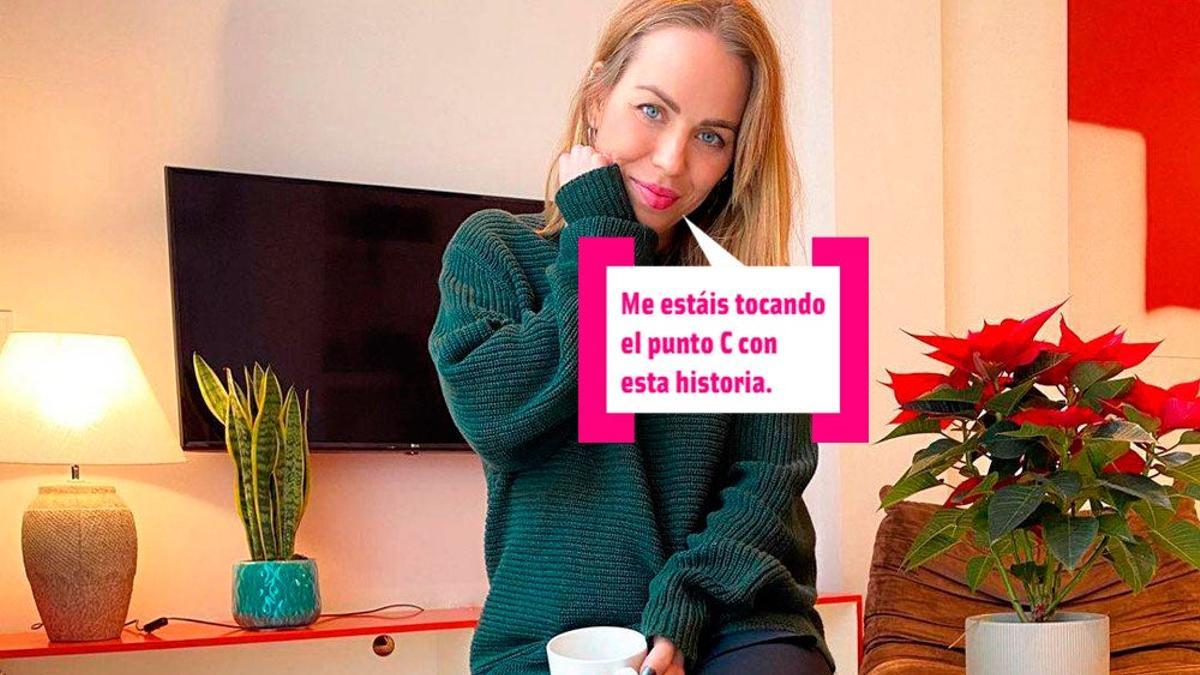 Yoli ('GH') en su casita anunciando que ya está en 'modo Navidad'