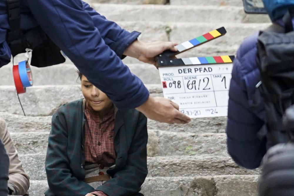 El rodatge del film alemany «The Path» al Barri Vell de Girona