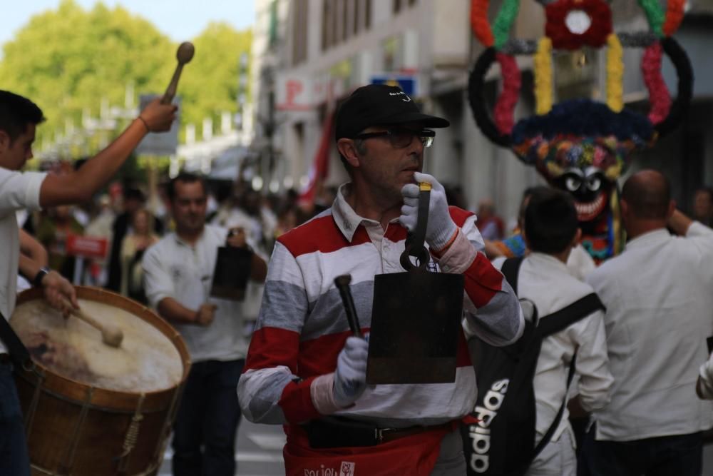 Desfile de mascaradas en Zamora