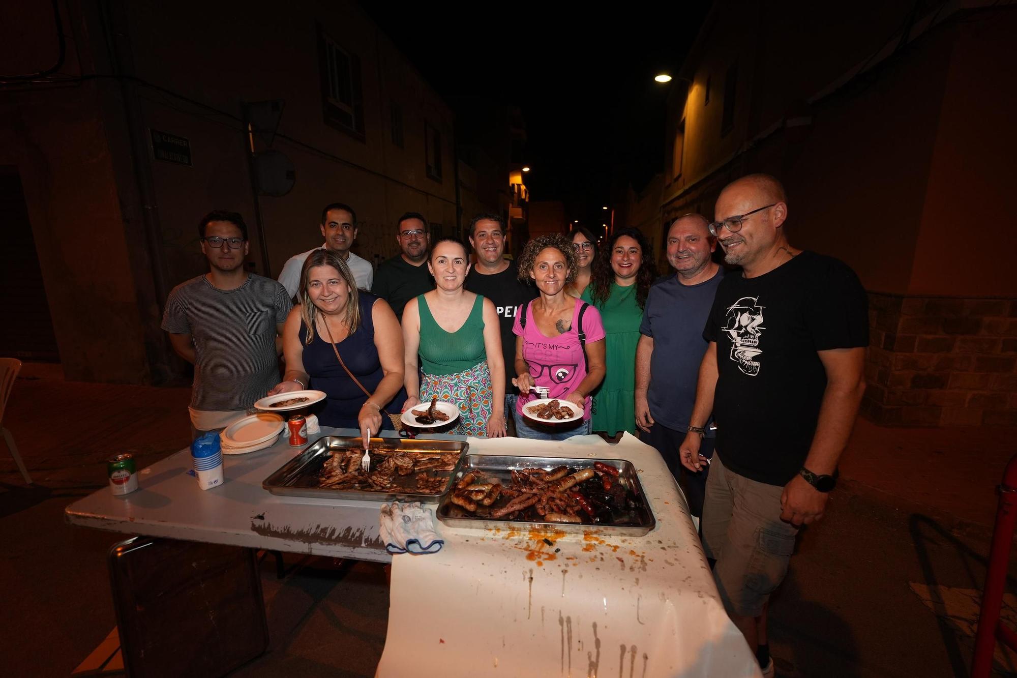 Las fotos de la Nit de la Xulla en las fiestas de barrio de Vila-real