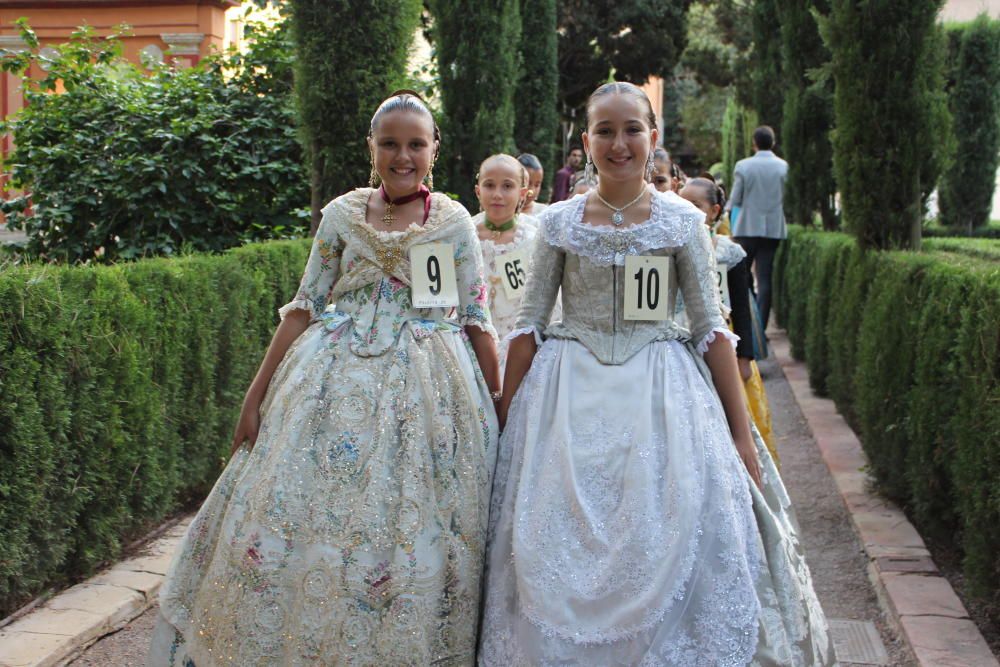 Los Jardines de Monforte acogieron la prueba de las infantiles con moño único