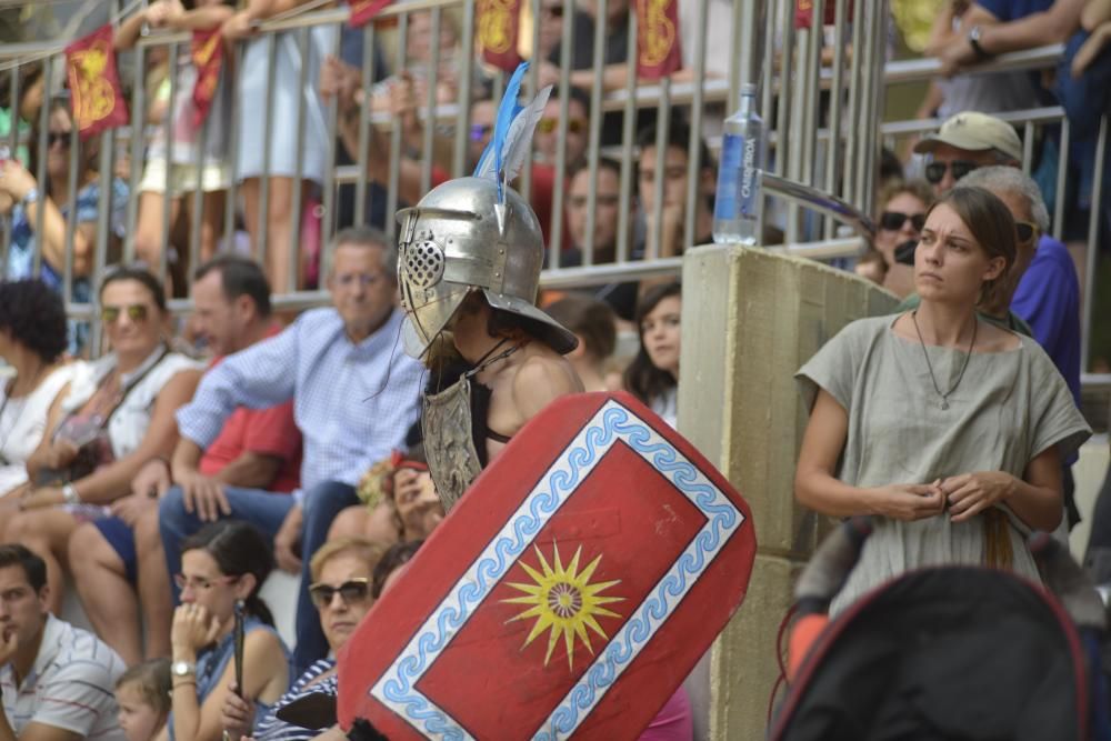 Carthagineses y Romanos: monera gladiatori