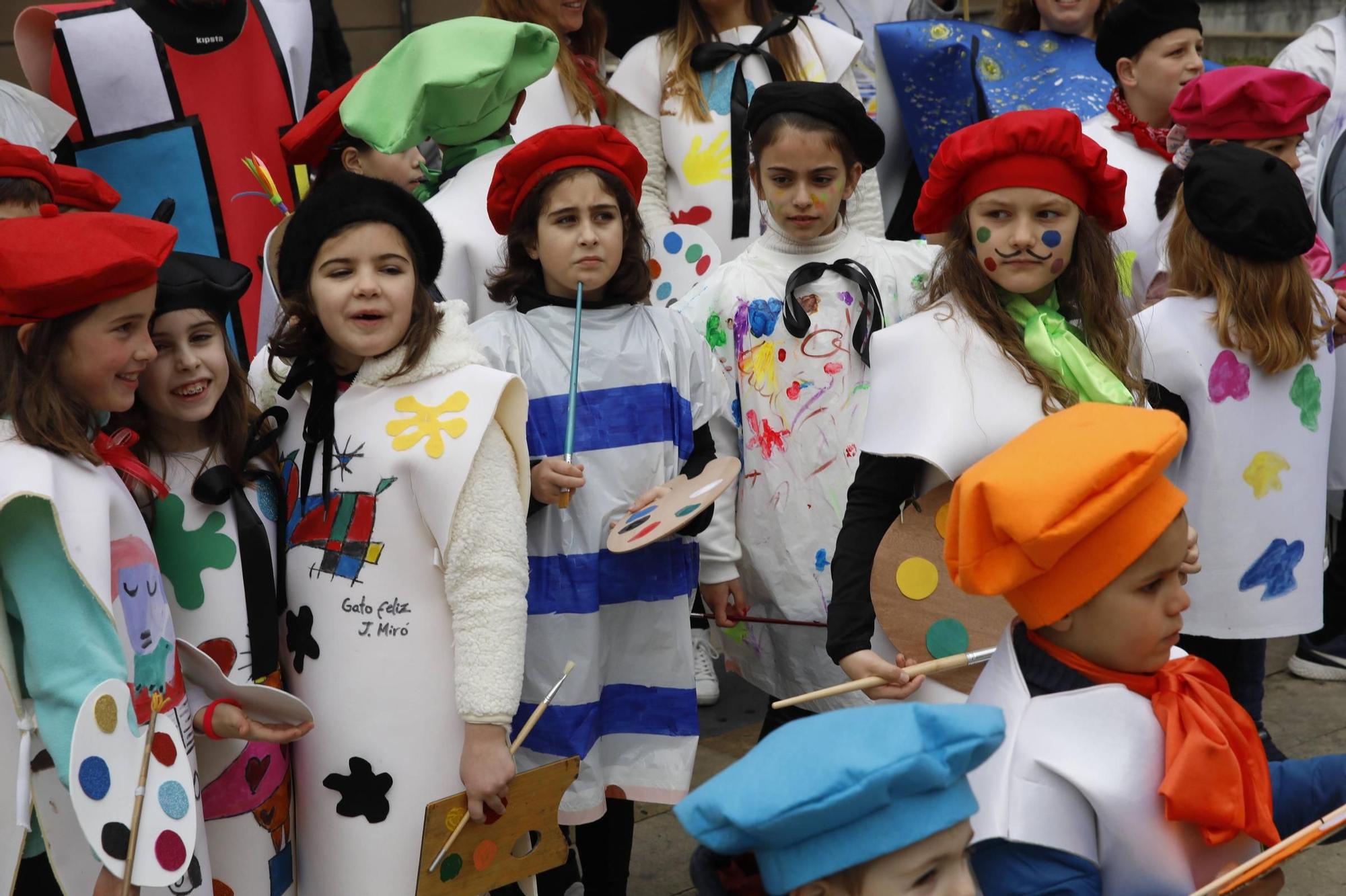 Así han disfrutado pequeños y mayores en el desfile infantil del Antroxu de Gijón (en imágenes)