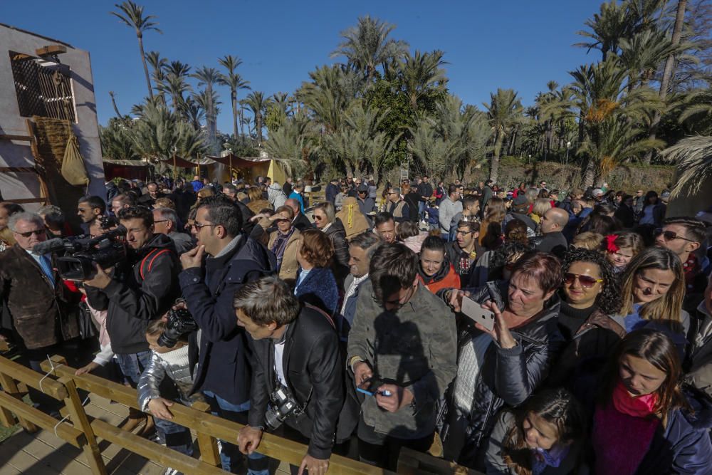 Los Reyes Magos en el Belén Viviente de Elche