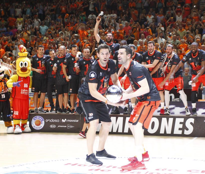 Así ha sido la celebración del Valencia Basket