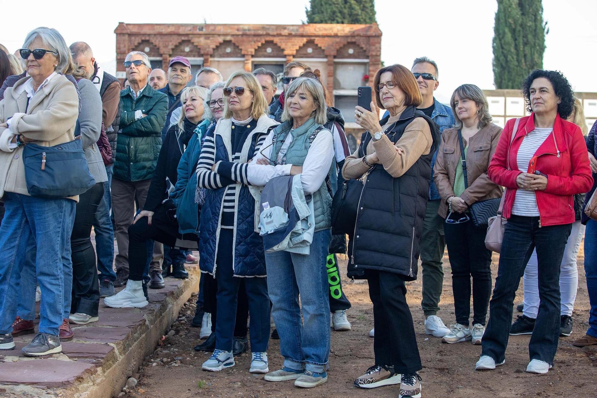 Recreación teatralizada de la historia del CD Castellón en el cementerio de San José