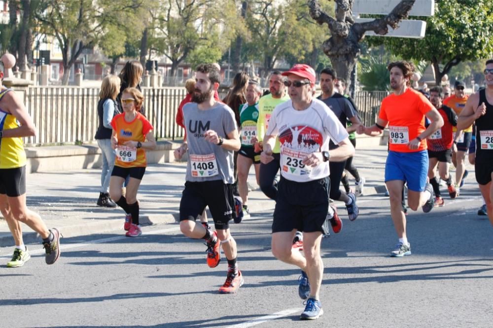 Media Maratón Murcia: Paso por Puente Reina Sofía