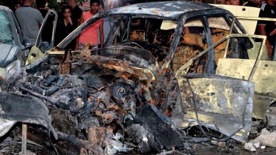A car bomb kills eight people in Syria