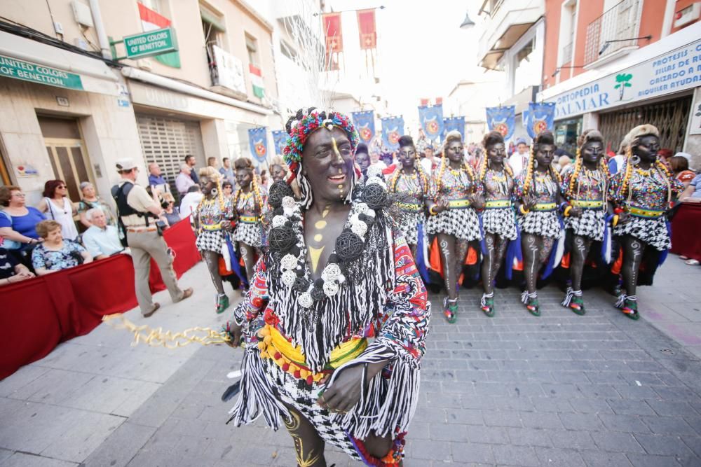 Los Realistas entraron en la ciudad con un boato donde los caballos y la sangre azul de las tropas musulmanas fueron los protagonistas