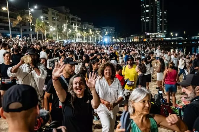 La Noche de San Juan en Arrecife 2026 ,en imágenes