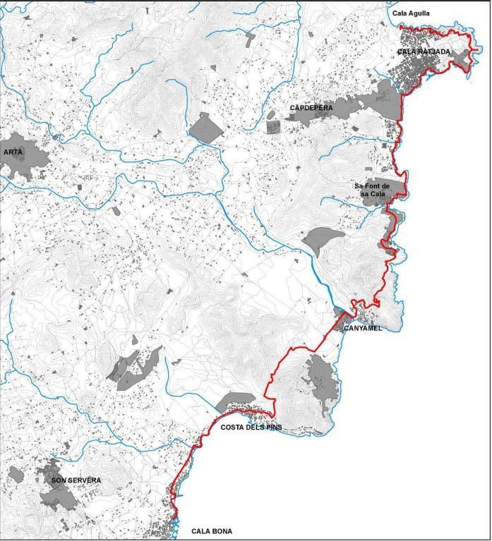 Etappe 1 der Leuchtturmroute.