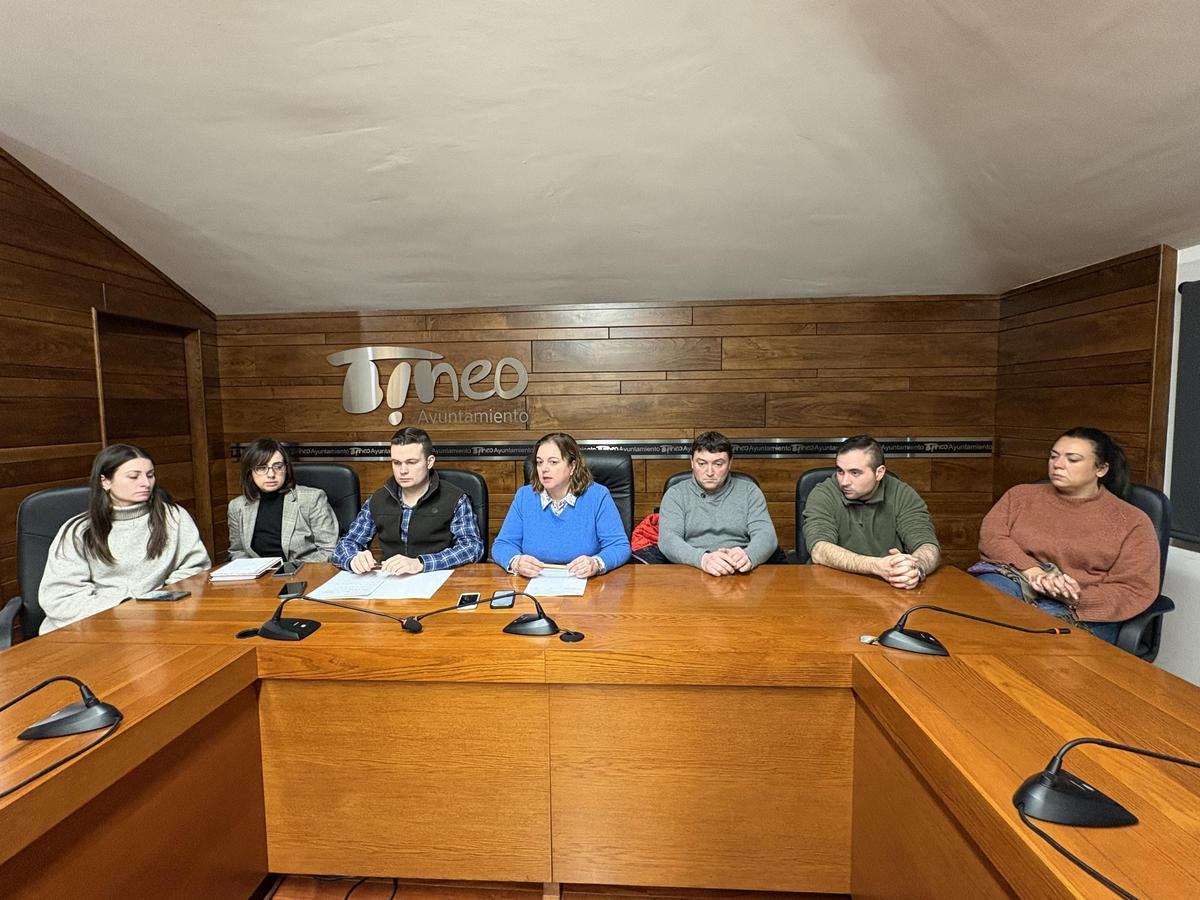 Equipo de gobierno del Ayuntamiento de Tineo.