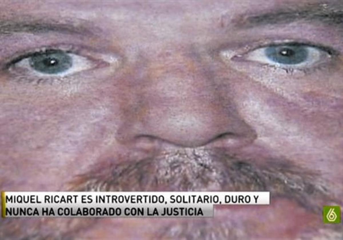 Imagen de Miguel Ricart que apareció en el informativo de La Sexta, del grupo Atresmedia. Imagen de Miguel Ricart que apareció en el informativo de La Sexta, del grupo Atresmedia.