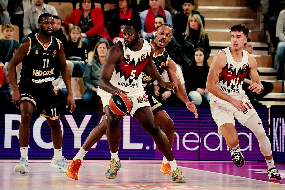 El Baskonia cedió en su visita a Mónaco