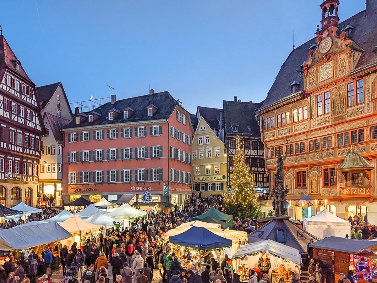 Mercado navideño de Tübingen, a poco más de dos horas de Mallorca.