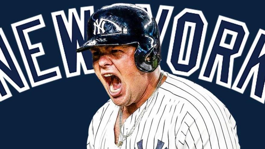 Imagen de un jugador de los New York Yankees