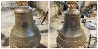 La ermita de Sant Esteve ya tiene su "falsa campana"