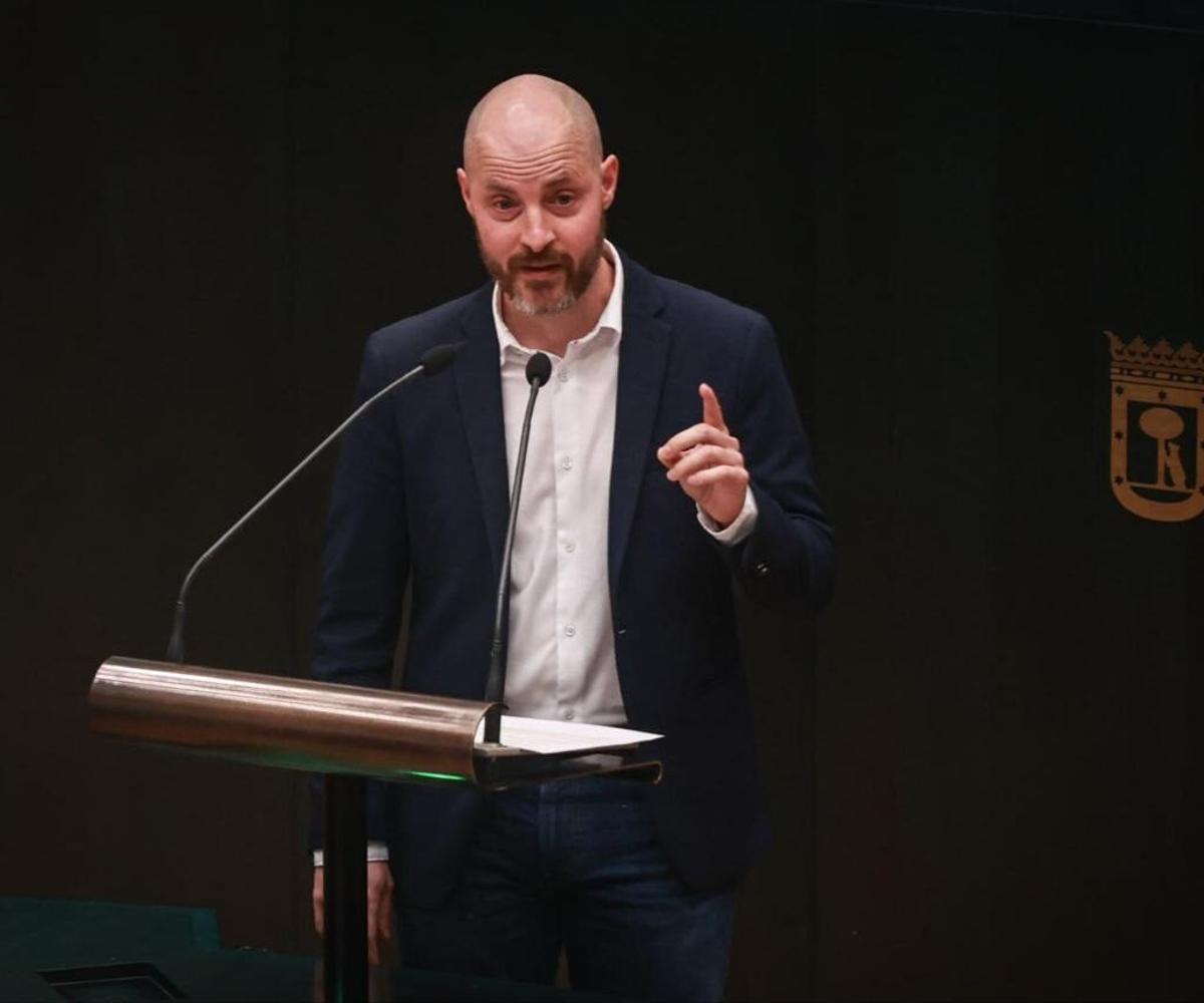 Ignacio Benito, concejal del PSOE en Madrid, en una imagen de archivo.
