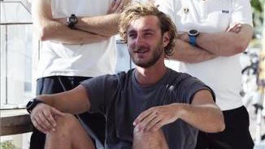 Pierre Casiraghi participa en el campeonato de catamaranes de Sotogrande