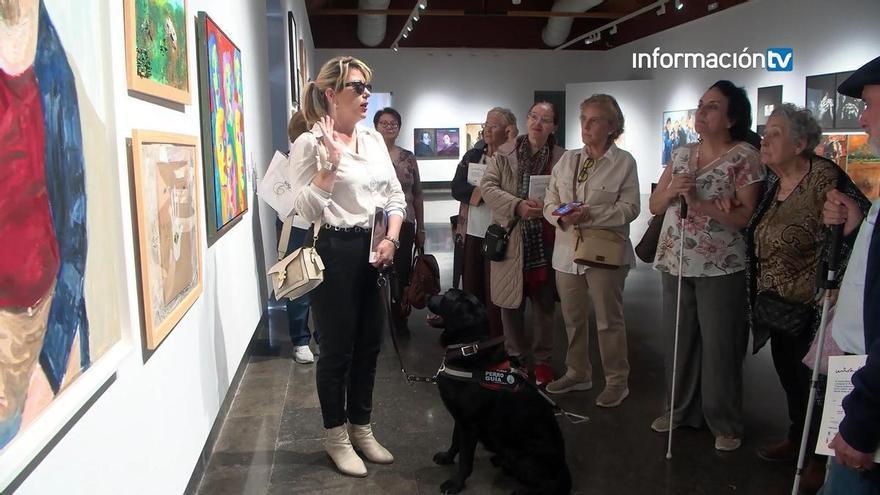 La exposición ‘Miradas’ acoge tres visitas guiadas para mostrar sus 125 obras a la ciudadanía