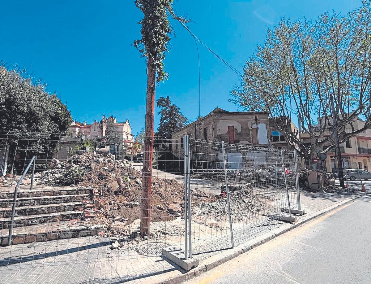 Els treballs de la Casa Marly de Llançà tenen un pressupost de 120.000 euros.