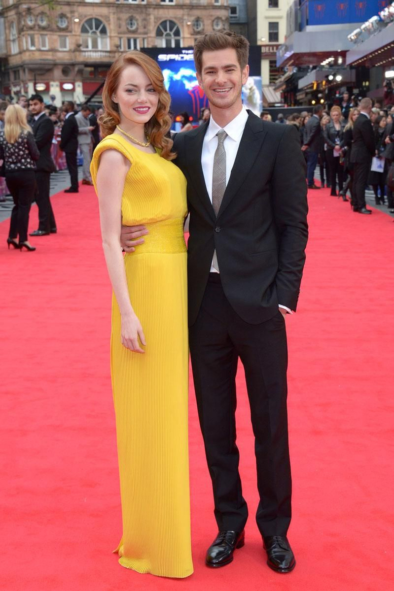 Emma Stone y Andrew Garfield